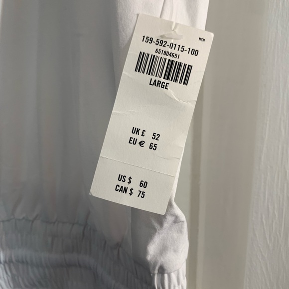 Abercrombie & Fitch White Jumpsuit - Picture 9 of 9